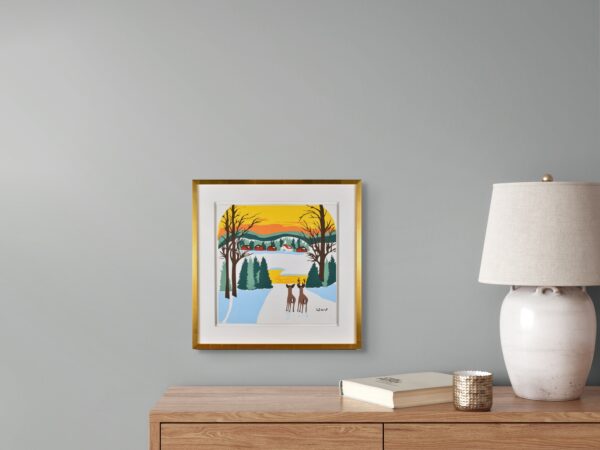 Deer In Winter - Image 2