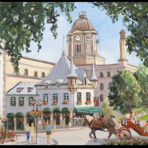 Quebec City scene