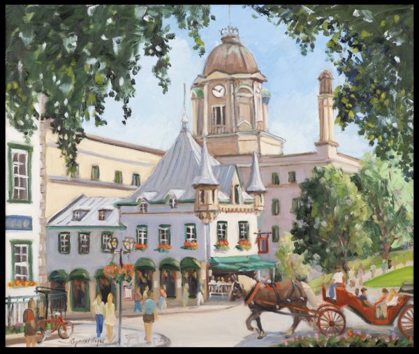 Quebec City scene