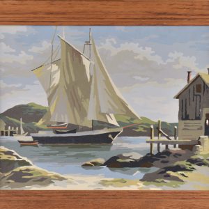 Schooner, Paint-By-Number