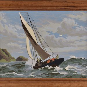 Sailboat, Paint-By-Number