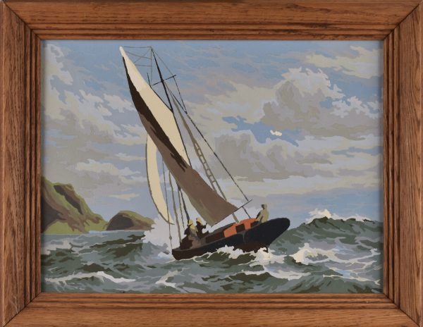Sailboat, Paint-By-Number