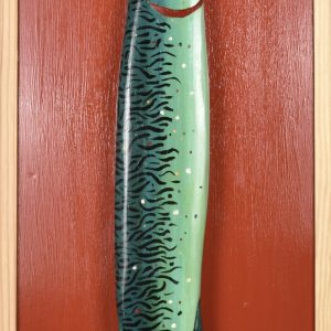 Big Fish on Red Background