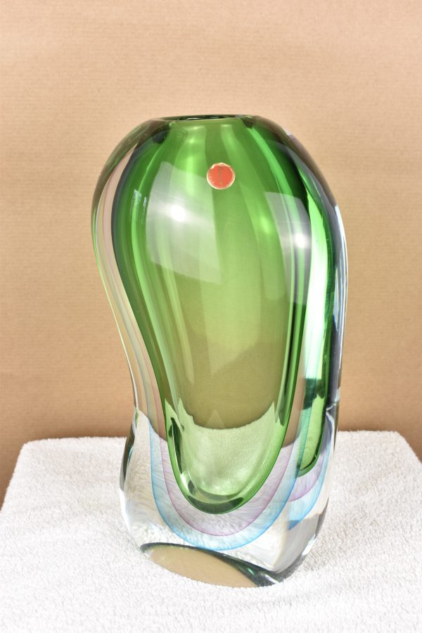 Murano Green Vase - Image 3
