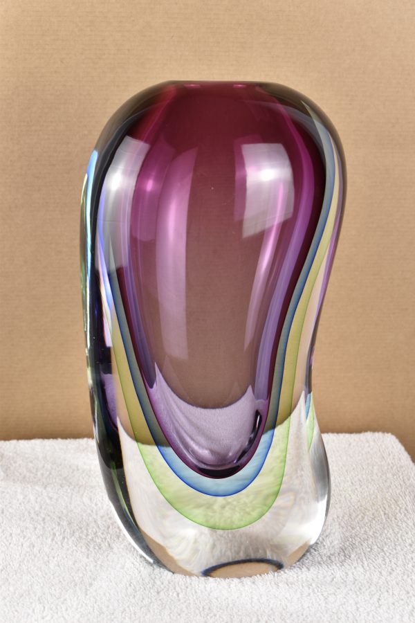 Murano Purple Vase - Image 2